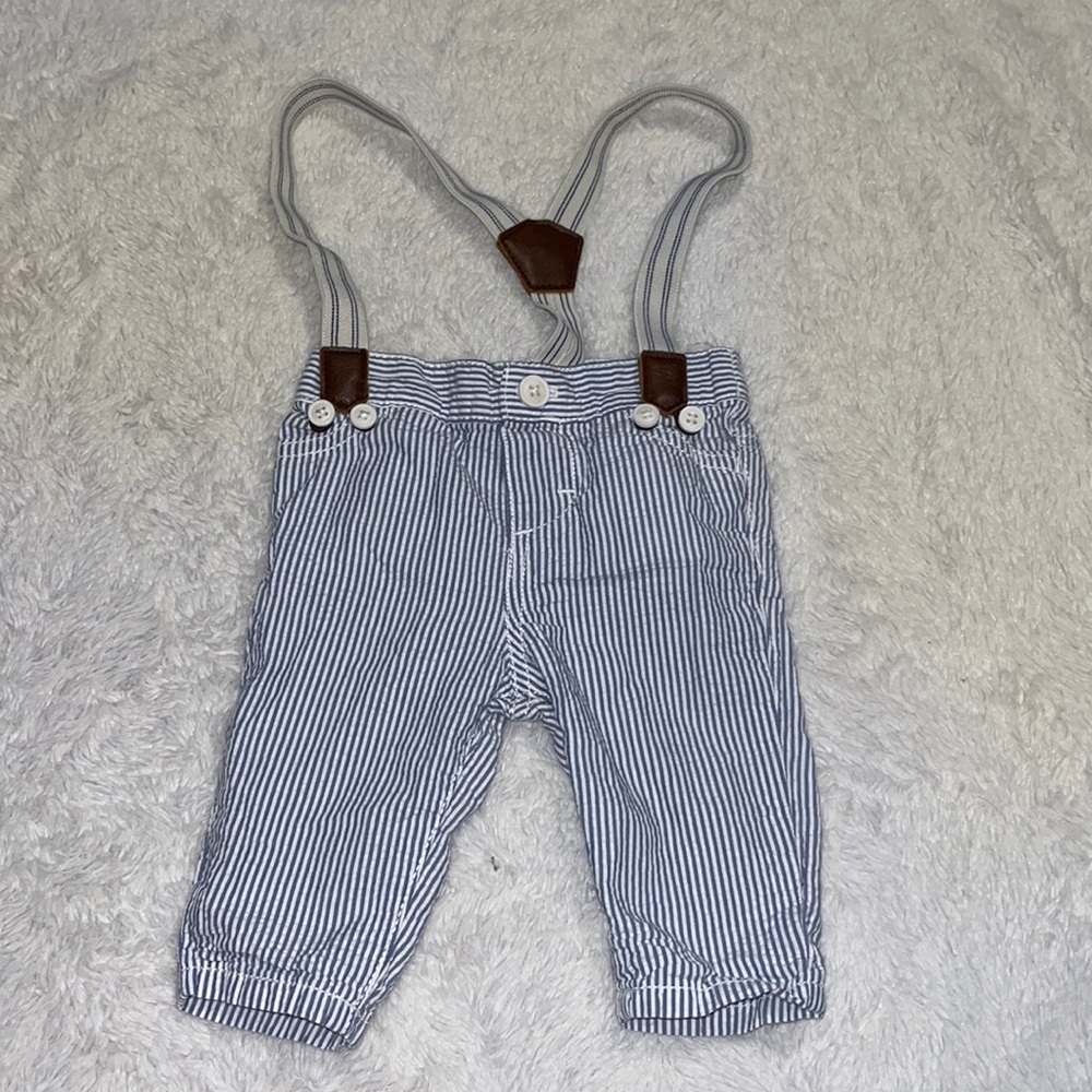 Oshkosh Bgosh stripped suspended pants